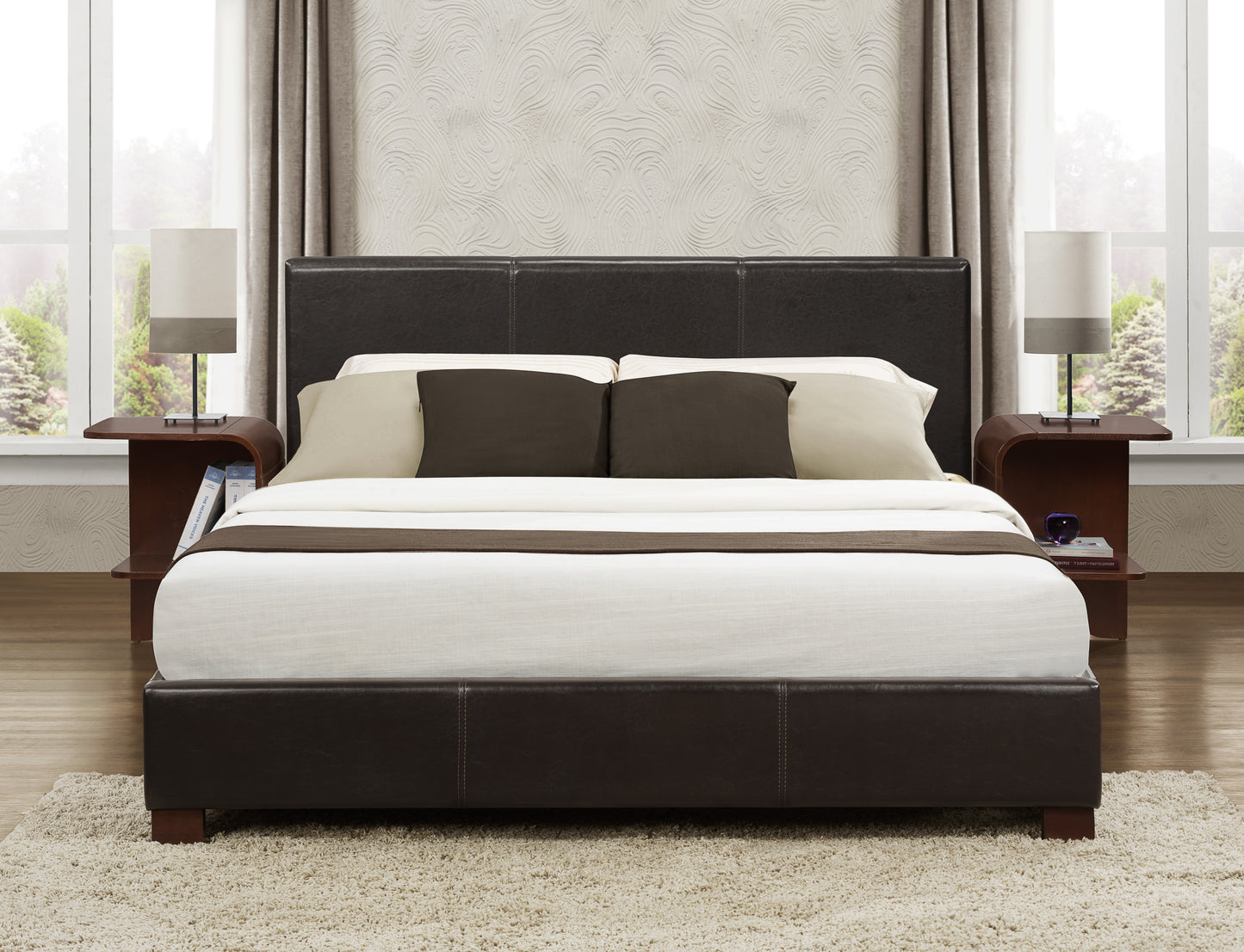 5790-1* - (2)Queen Platform Bed