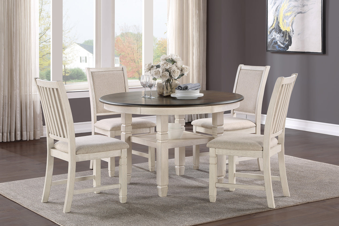 5800WH-48RD - Dining Table
