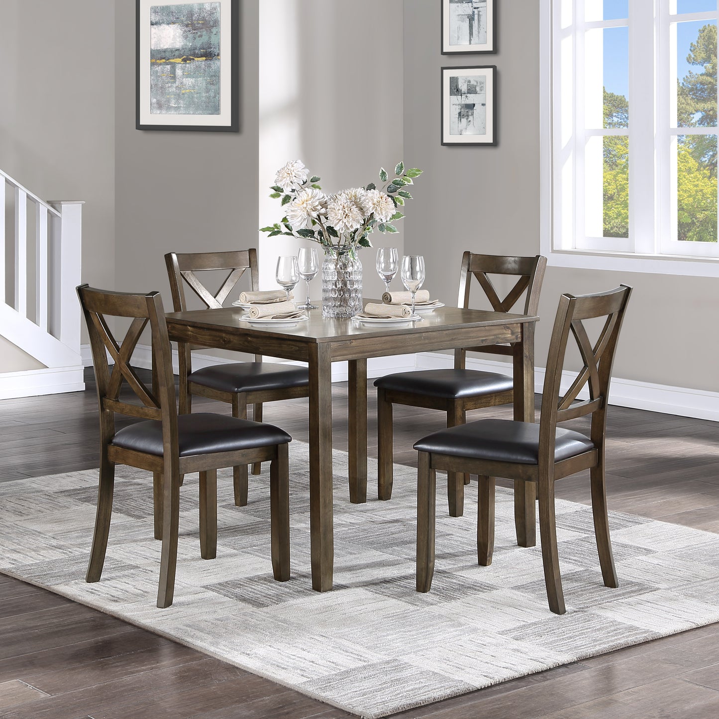 5838CH-5P - 5-Piece Pack Dinette Set