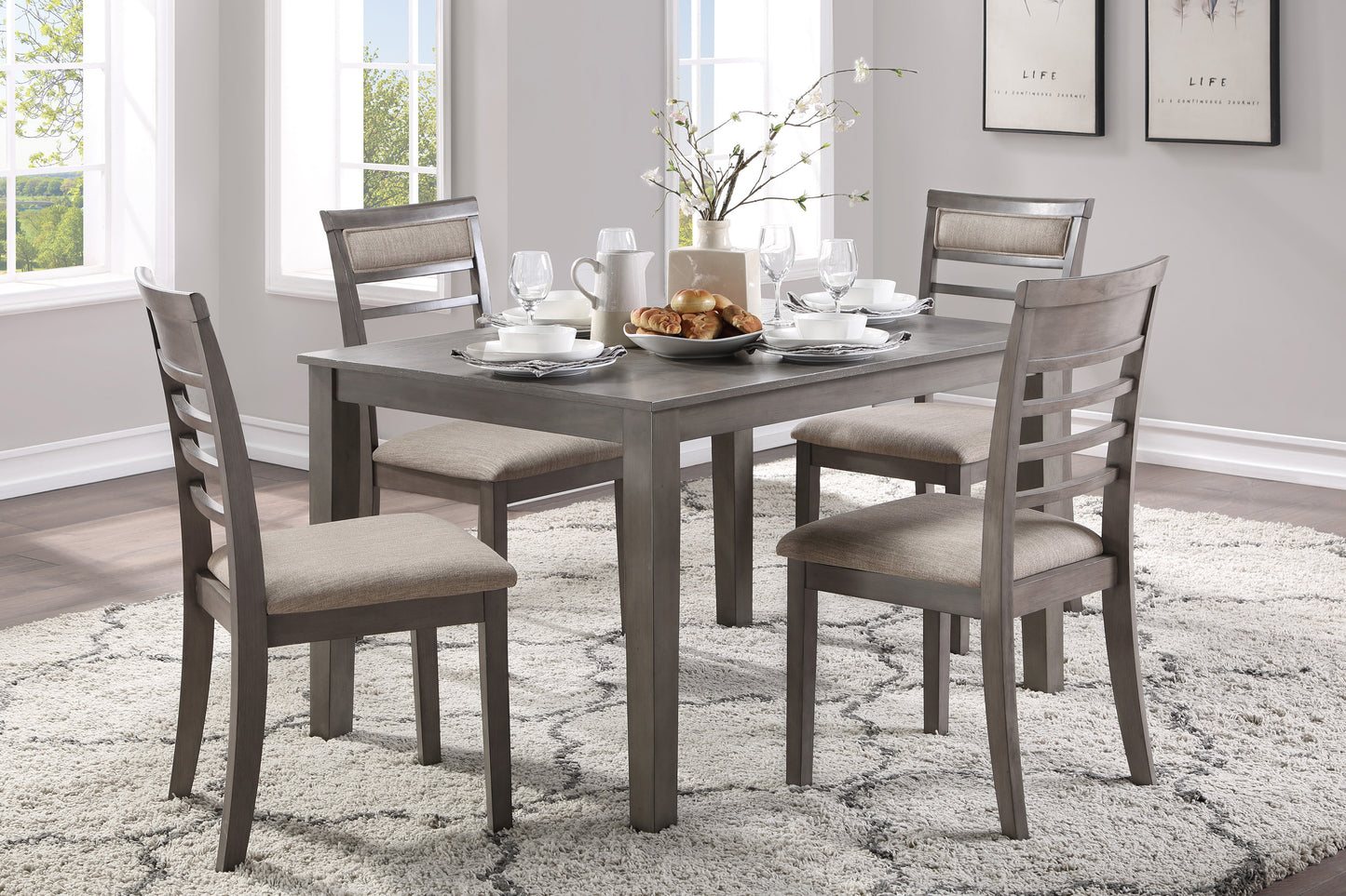 5806-5P - 5-Piece Pack Dinette Set