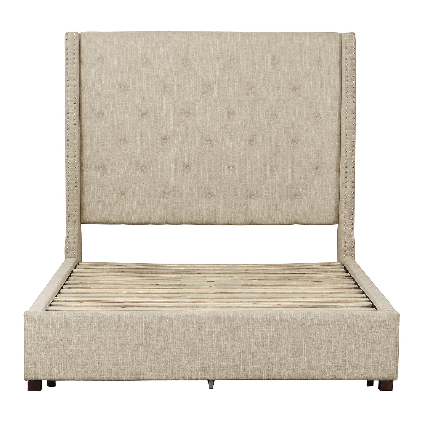 5877BE-1* - (2)Queen Platform Bed