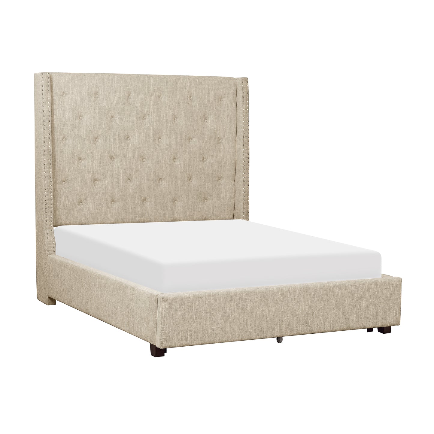 5877BE-1* - (2)Queen Platform Bed