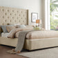 5877KBE-1EKDW* - (3)Eastern King Platform Bed with Storage Footboard
