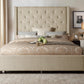 5877BE-1* - (2)Queen Platform Bed