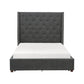 5877GY-1* - (2)Queen Platform Bed