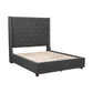 5877KGY-1EKDW* - (3)Eastern King Platform Bed with Storage Footboard
