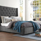 5877GY-1* - (2)Queen Platform Bed