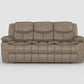 8230BLK-3 - Double Reclining Sofa