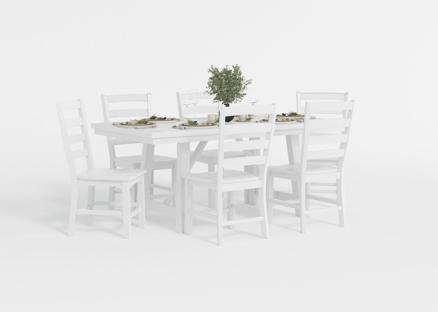 5929WH-72 - Dining Table