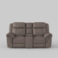 8206BRW*2 - 2pc Set: Sofa, Love