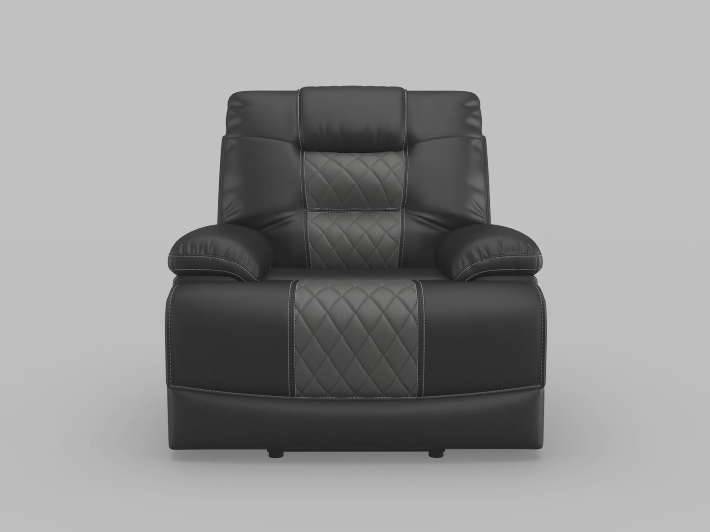 9388GRY-1 - Swivel Glider Reclining Chair
