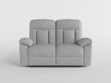 8440GRY-2 - Double Reclining Love Seat