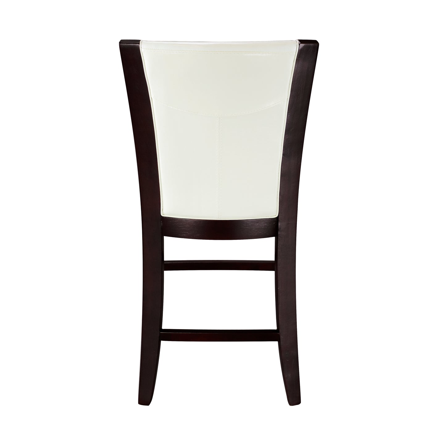 710-24W - Counter Height Chair, White Bi-Cast Vinyl