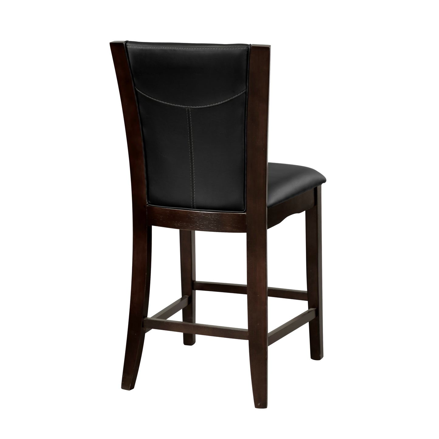710-24 - Counter Height Chair, Dark Brown Bi-Cast Vinyl
