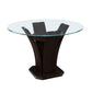 710-36RD* - (3)Round Counter Height Table, Glass Top