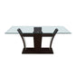 710-72* - (3)Dining Table, Glass Top