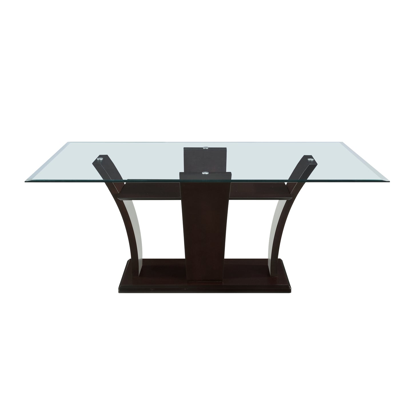710-72* - (3)Dining Table, Glass Top