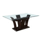 710-72* - (3)Dining Table, Glass Top
