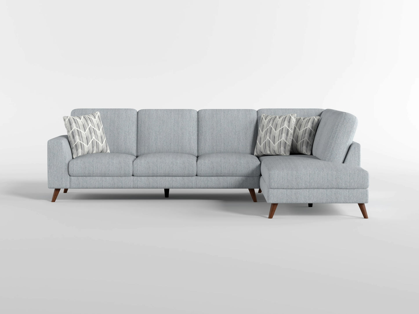 9644SVE*23L5R - (2)2-Piece Sectional with Right Chaise