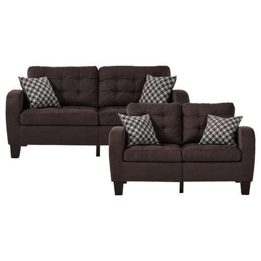 8202CH*2 - 2pc Set: Sofa, Love