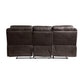 8206BRW*2 - 2pc Set: Sofa, Love
