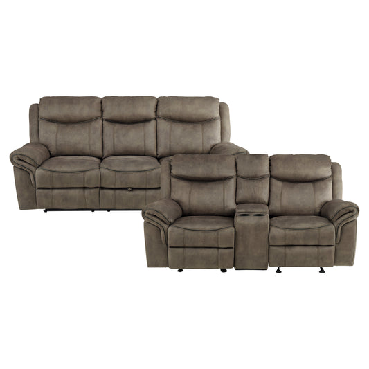 8206NF*2 - 2pc Set: Sofa, Love