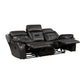 8229NDG*2 - 2pc Set: Sofa, Love