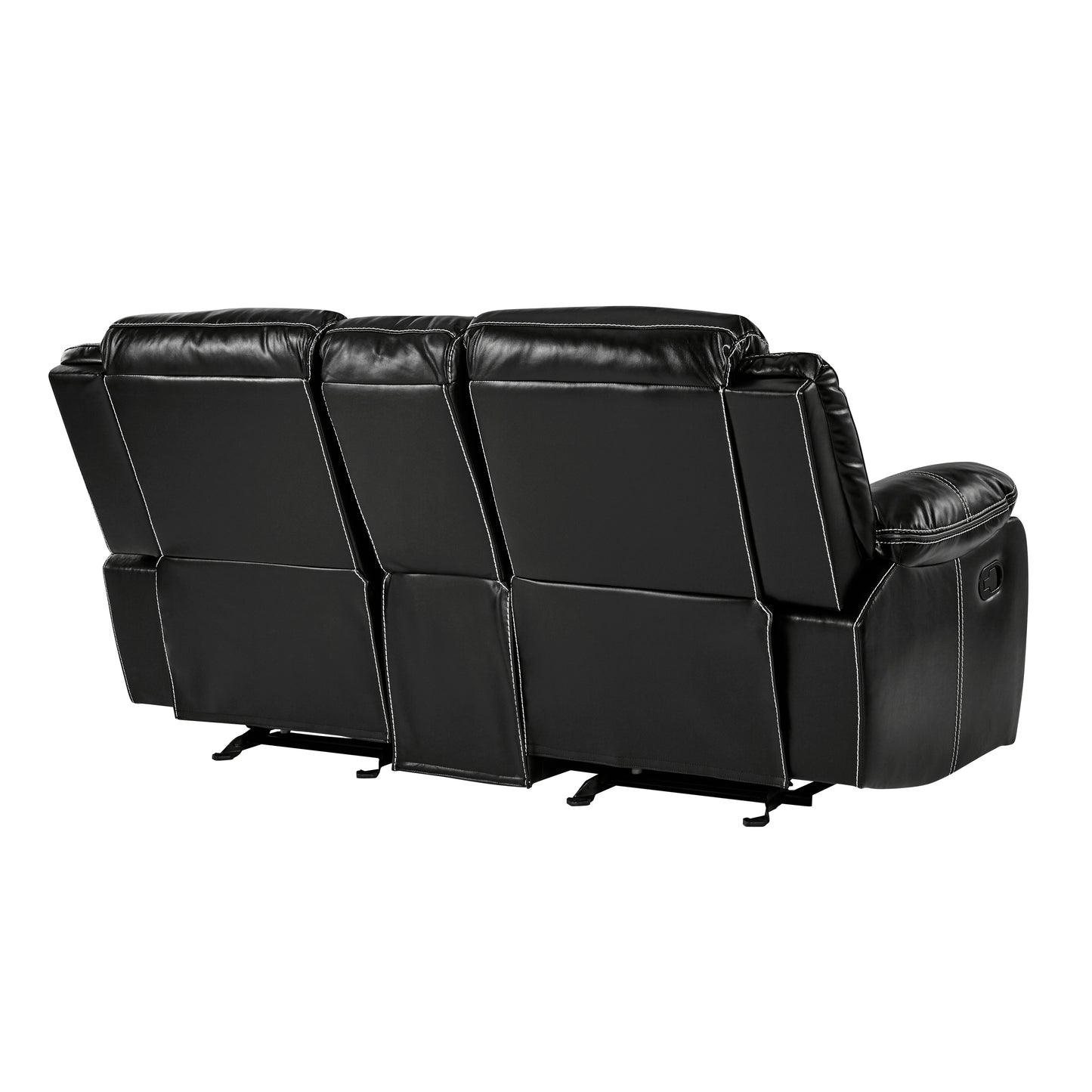 8230BLK*2 - 2pc Set: Sofa, Love