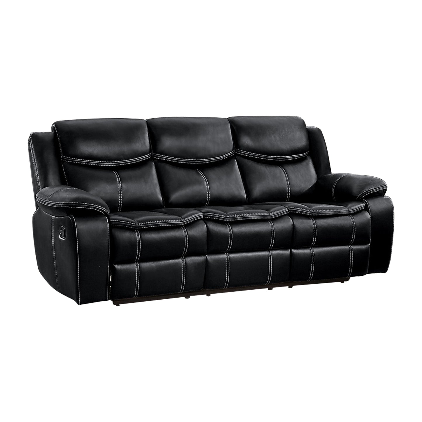 8230BLK*2 - 2pc Set: Sofa, Love