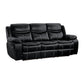 8230BLK-3 - Double Reclining Sofa