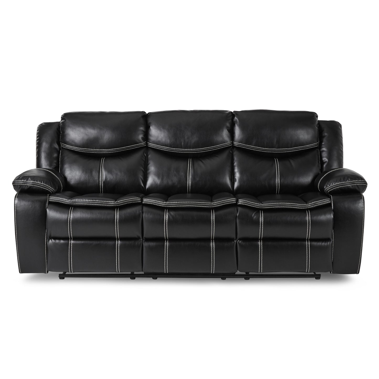 8230BLK*2 - 2pc Set: Sofa, Love