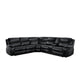 8230BLK*SC - (3)3-Piece Sectional with Right Console