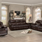 8230BRW-3 - Double Reclining Sofa