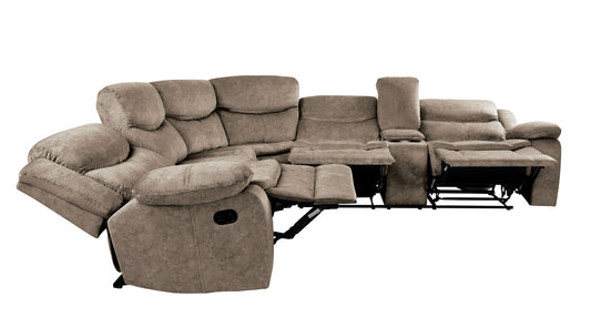 8230FBR*SC - (3)3-Piece Sectional with Right Console