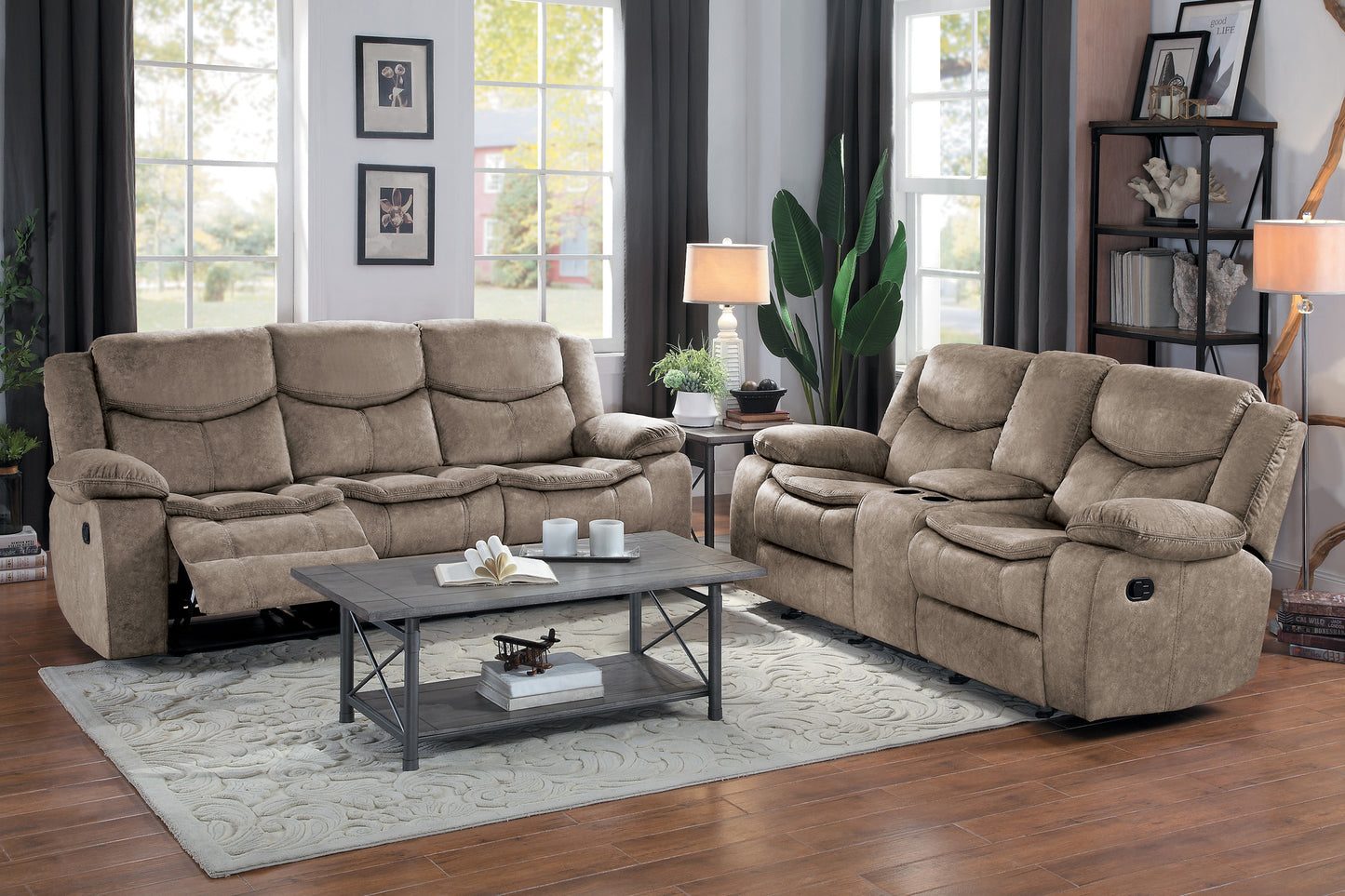 8230FBR-3 - Double Reclining Sofa