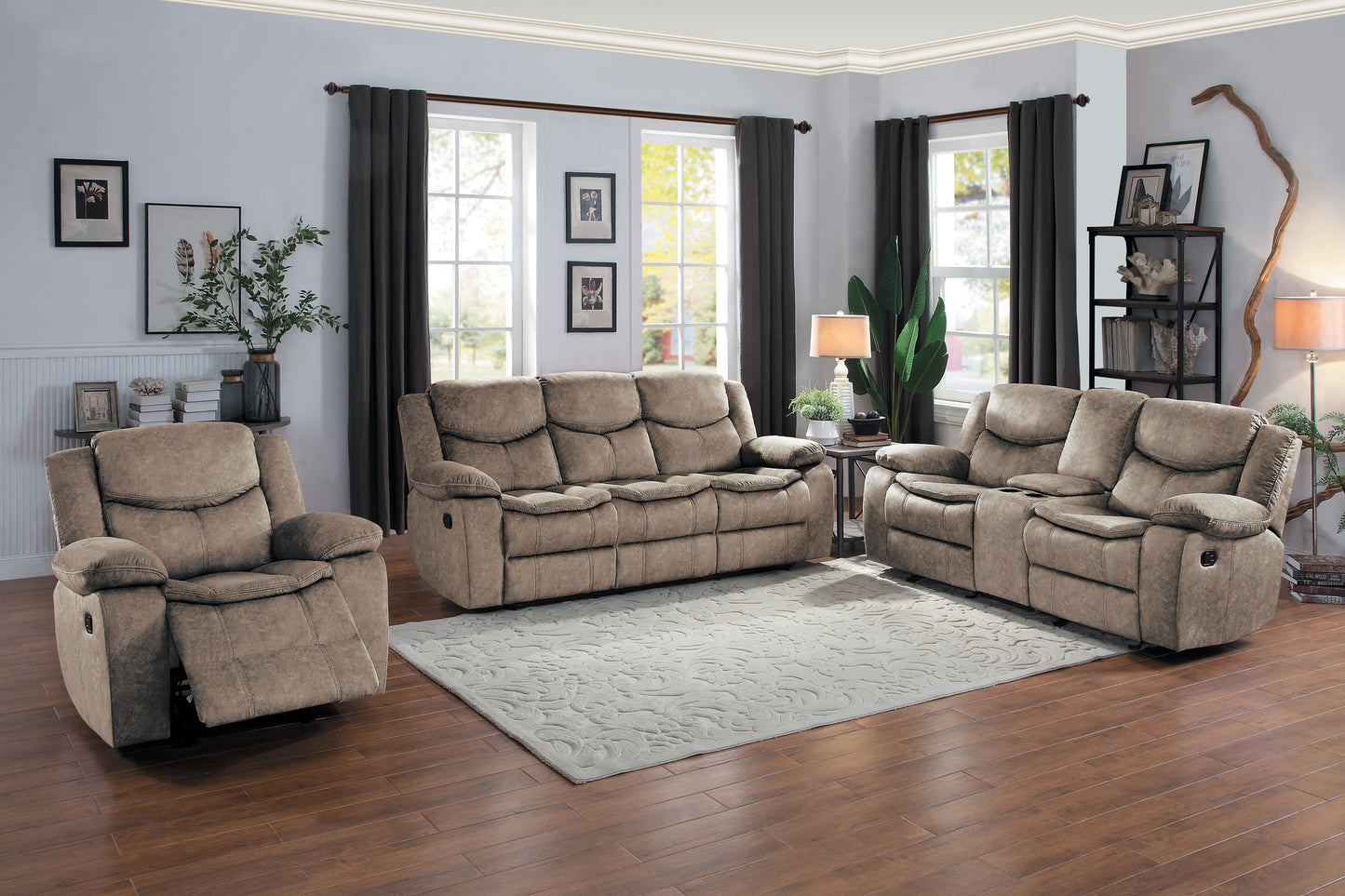 8230FBR-3 - Double Reclining Sofa