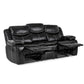 8230BLK-3 - Double Reclining Sofa