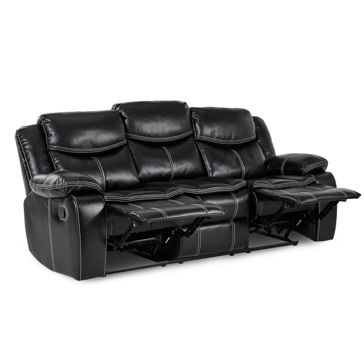 8230BLK-3 - Double Reclining Sofa