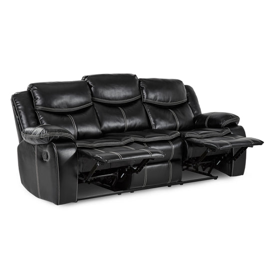 8230BLK-3 - Double Reclining Sofa