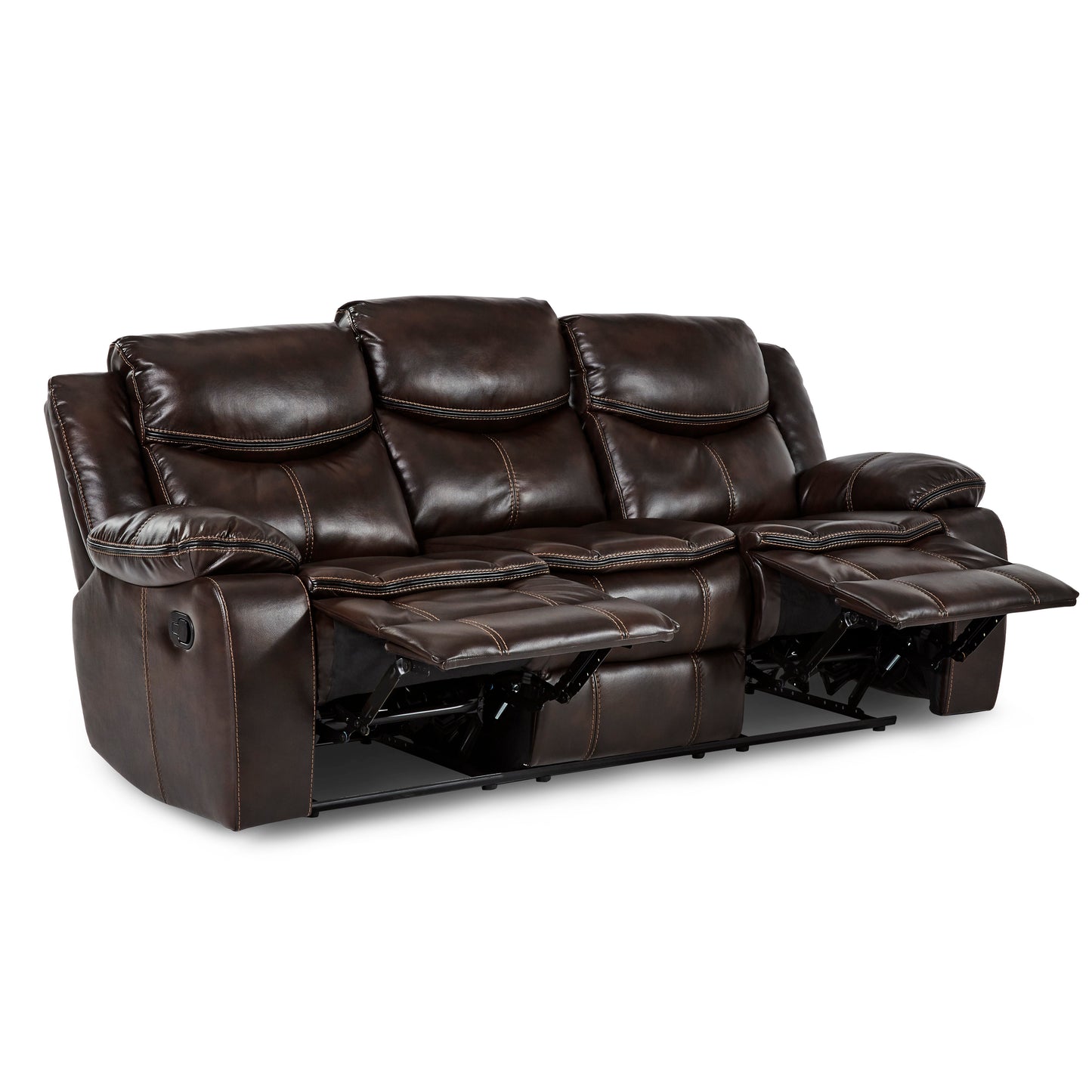 8230BRW-3 - Double Reclining Sofa