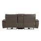 8259RFDB-2CNPWH* - (3)Power Double Reclining Love Seat with Center Console and Power Headrests