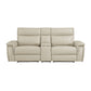 8259RFTP-2CNPWH* - (3)Power Double Reclining Love Seat with Center Console and Power Headrests