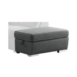 8277NGY-4 - (3/3)Storage Ottoman