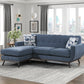 8341BL-3SCRV - Reversible Sofa Chaise