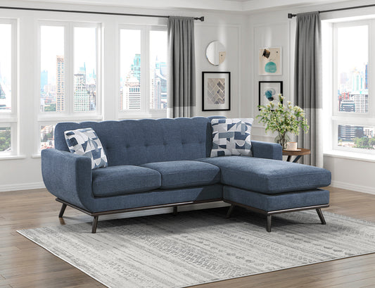 8341BL-3SCRV - Reversible Sofa Chaise