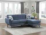 8341BL-3SCRV - Reversible Sofa Chaise