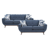 8341BL*2RV - 2pc Set: Sofa, Love