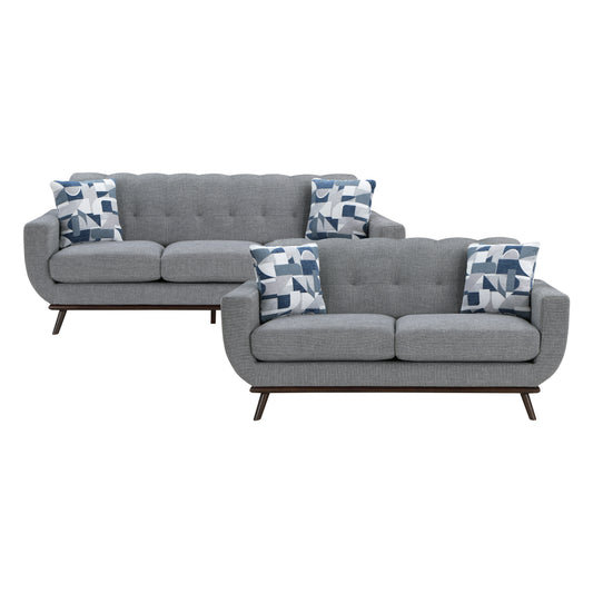 8341GY*2RV - 2pc Set: Sofa, Love