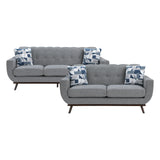 8341GY*2RV - 2pc Set: Sofa, Love