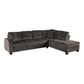 8367CH*3 - (3)3-Piece Reversible Sectional with Ottoman